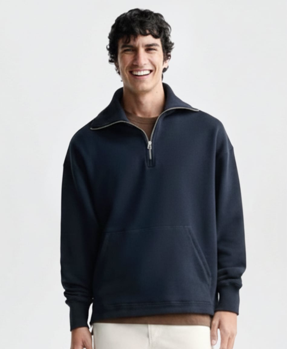 Half-zip